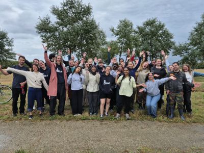 Visit to Eendragtspolder, a wetland park