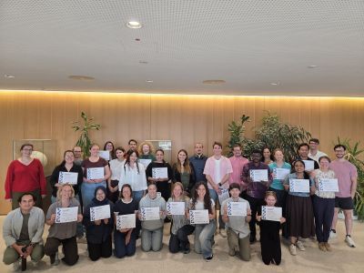 Group successfully completes course